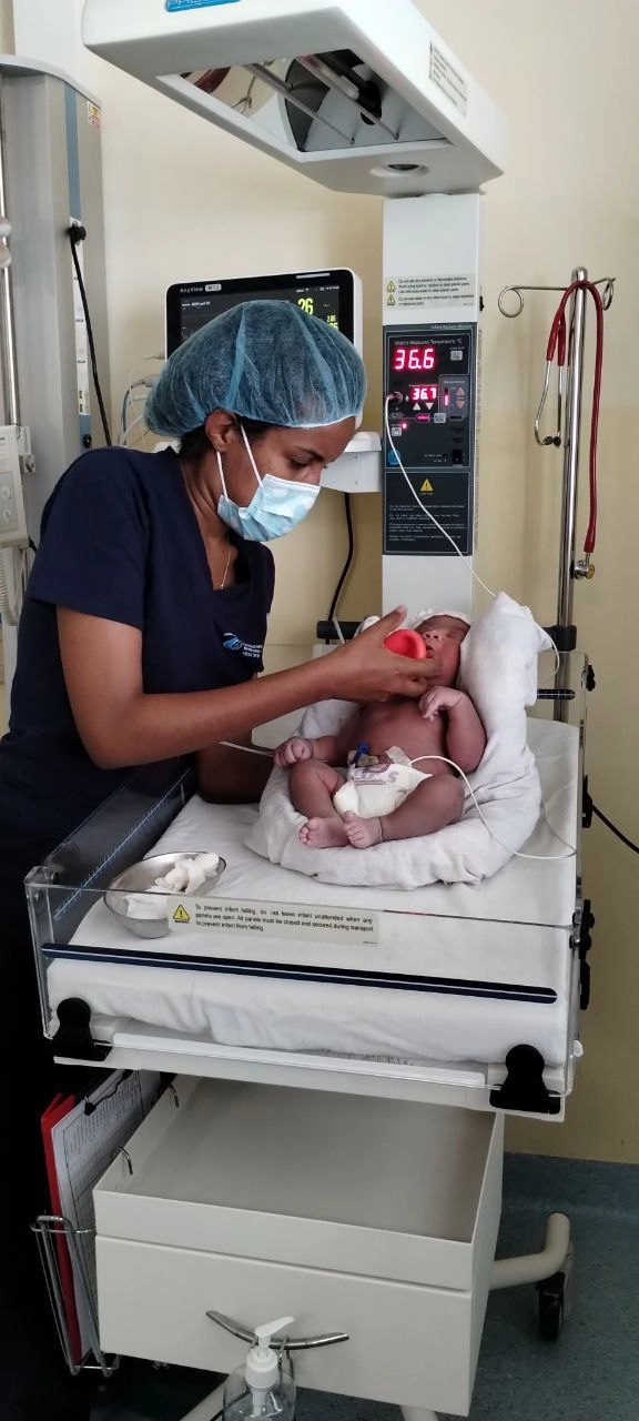Pediatric examination room